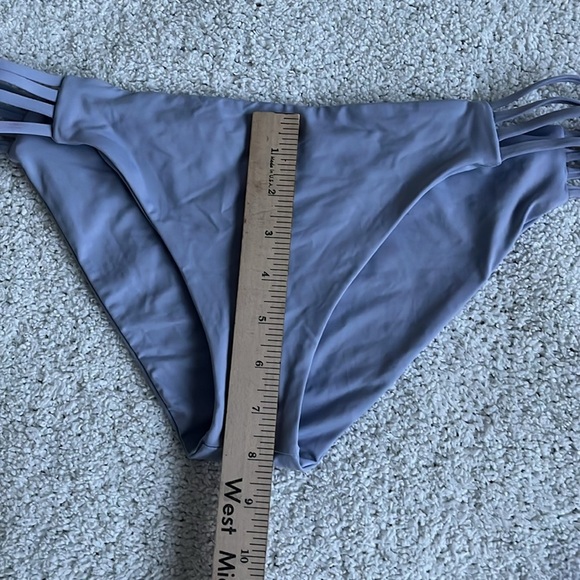 l*space kennedy bottom purple swim Lilac Blue Bikini Bottom sz M - Picture 3 of 7